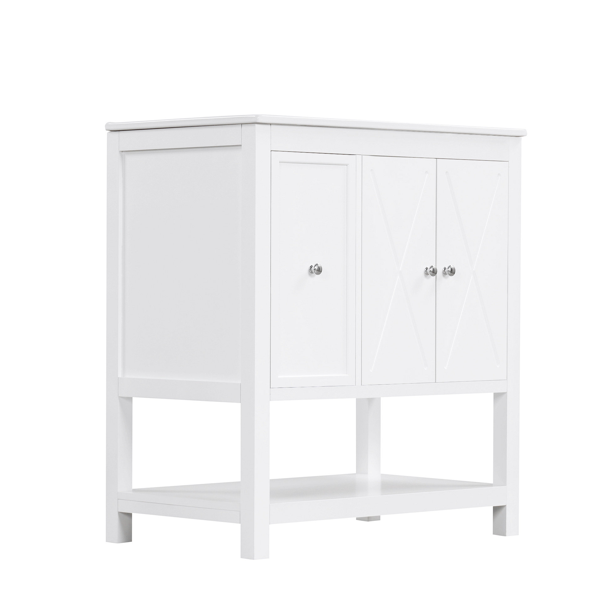 Springland 30" Bathroom Vanity With Sink Top, Bathroom Vanity